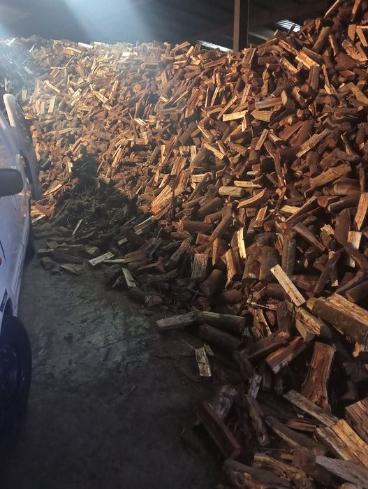 Lenha seca limpa de mistura/ Carvalho com entrega