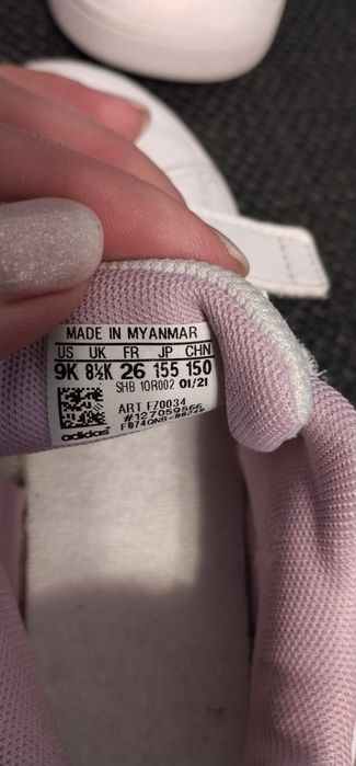 Adidas  butki -dziewczynka