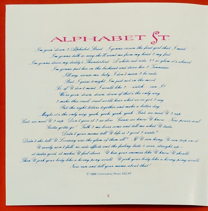 CD - Lovesexy -  PRINCE