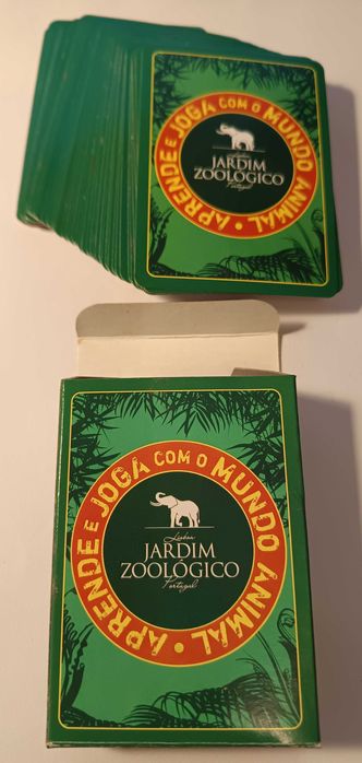 Baralho Cartas Jardim Zoológico Lisboa
