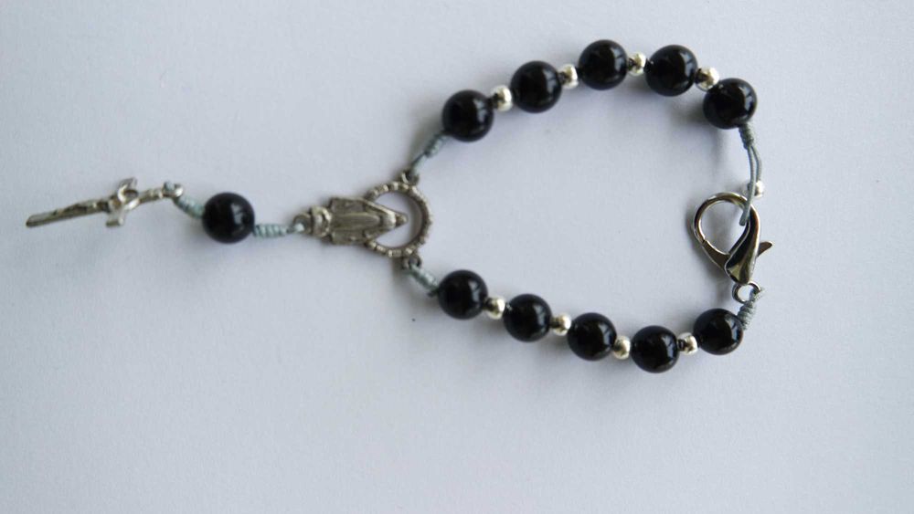 Różaniec samochodowy kamień naturalny