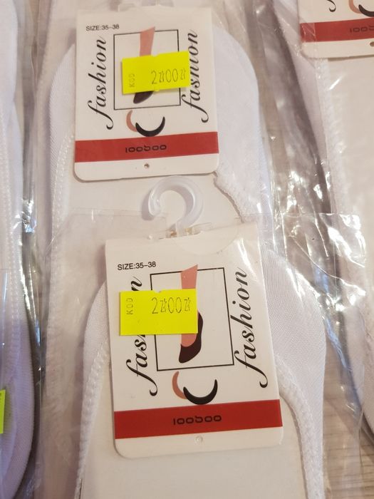 Balerinki damskie bawełniane