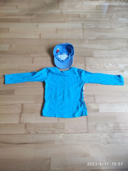 Bluzka 110 i czapka Zygzak Mc Queen