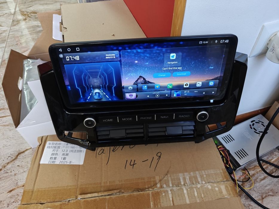 Штатная магнитола Mitsubishi Pajero 4 V97 android GPS WiFi