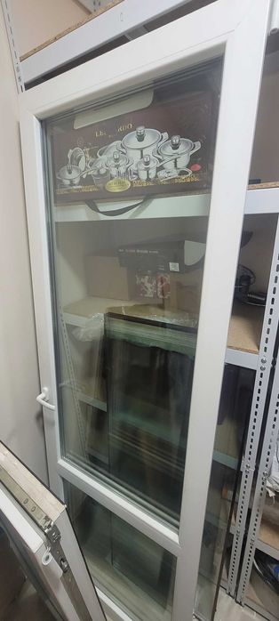 Балконні пластикові двері (без рами)