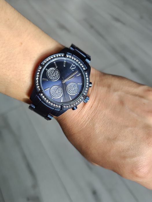 Zegarek satynowy Blue