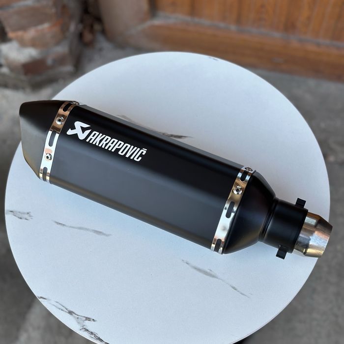 Прямоток Akrapovic для мотоцикла / + подарунок / мото прямоток