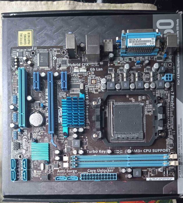 Материнська плата Asus m5a78l-m lx (AM3+, DDR3) (проблемна)