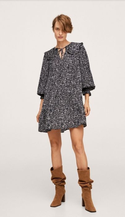 Saldos - Vestidos mulher, manga comprida, novos, marca Mango