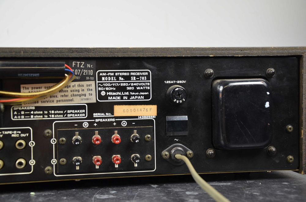 HITACHI SR-703 Amplituner Stereo Okazja