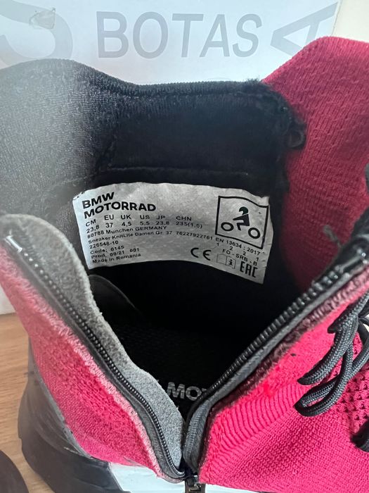 Botas BMW Motorrad tam 37 uma única utilização