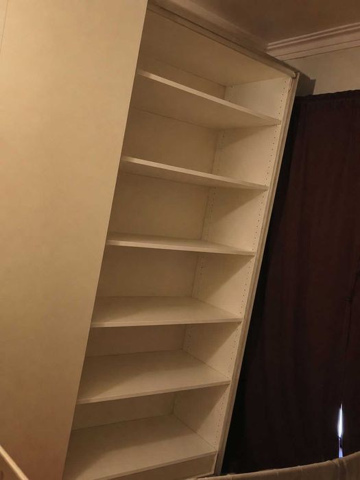 Roupeiro IKEA PAX/HASVIK com 8 prateleiras e 2 gavetas - 2m