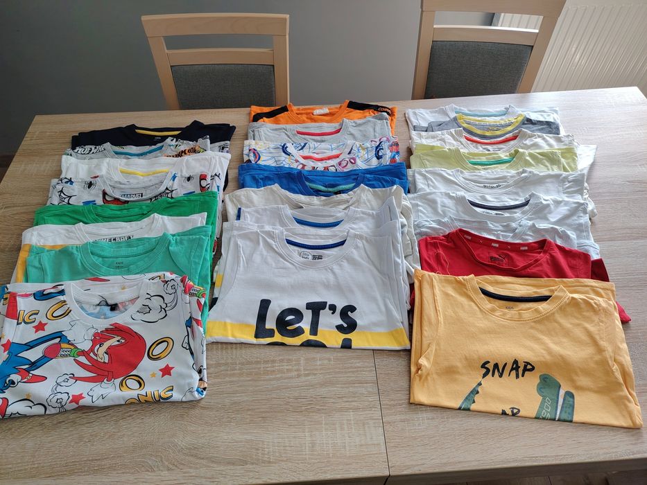 Koszulki chłopięce 128