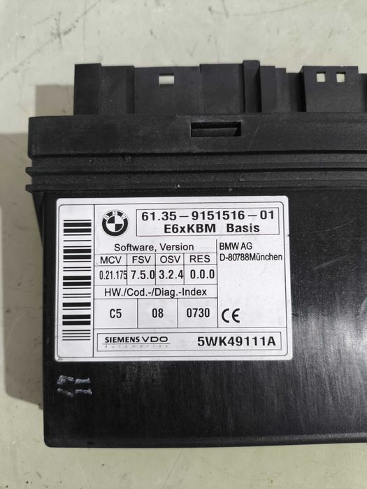 Modulo Confort KBM BMW serie 5  E60/E61   915.1516