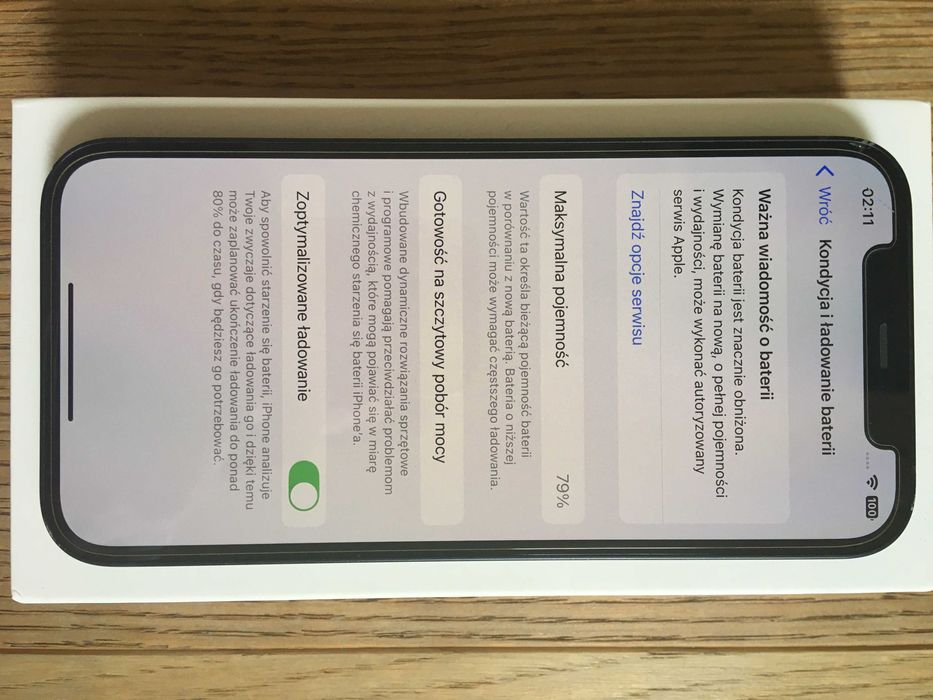 iPhone 12 256 GB czarny