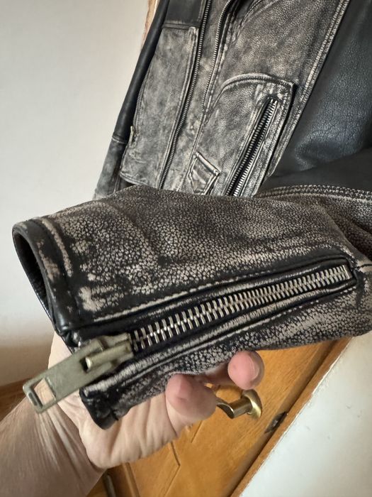 Топова шкіряна куртка Diesel