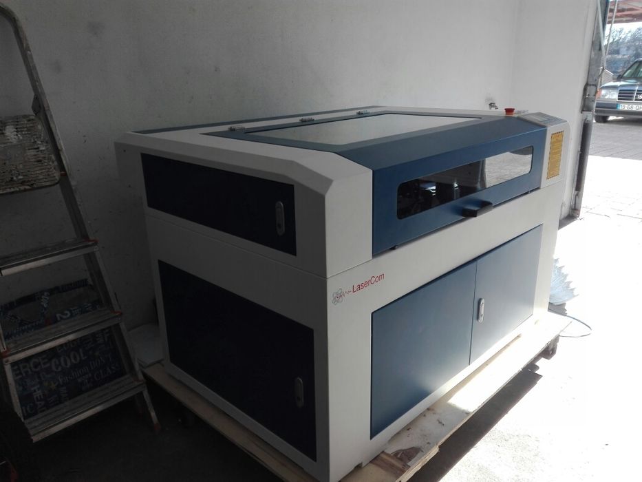 Máquinas Laser CO2 100w 900x600mm corte/gravação Garantia