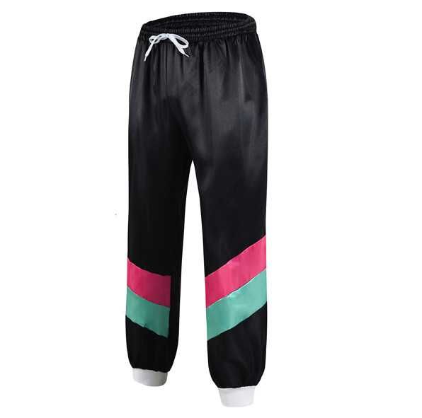 Dres w stylu retro lata 70. i 80. strój bluza disco dwuczęściowy