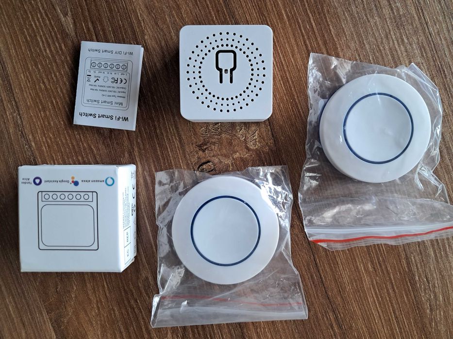 nowy inteligentny przekaźnik Wi-Fi 2,4 GHz 433 MHz+ 2 przyciski