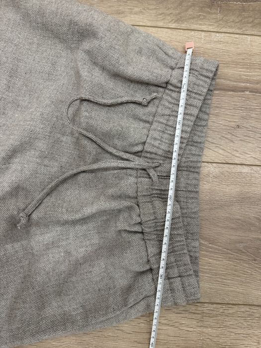 Бежеві штани wide leg sinsay розмір s