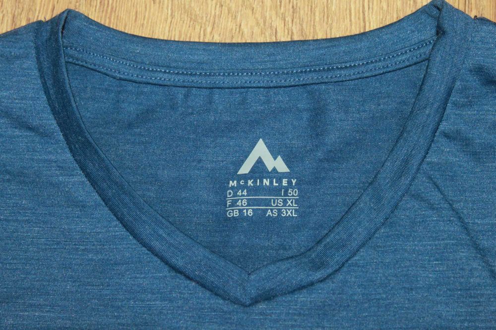 Женская термо футболка шерсть mckinley merino wool l-xl