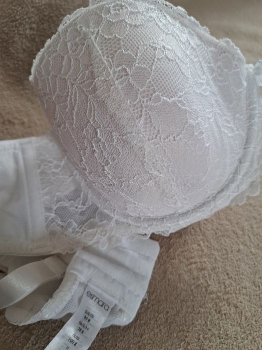 Biustonosz biały Esmara