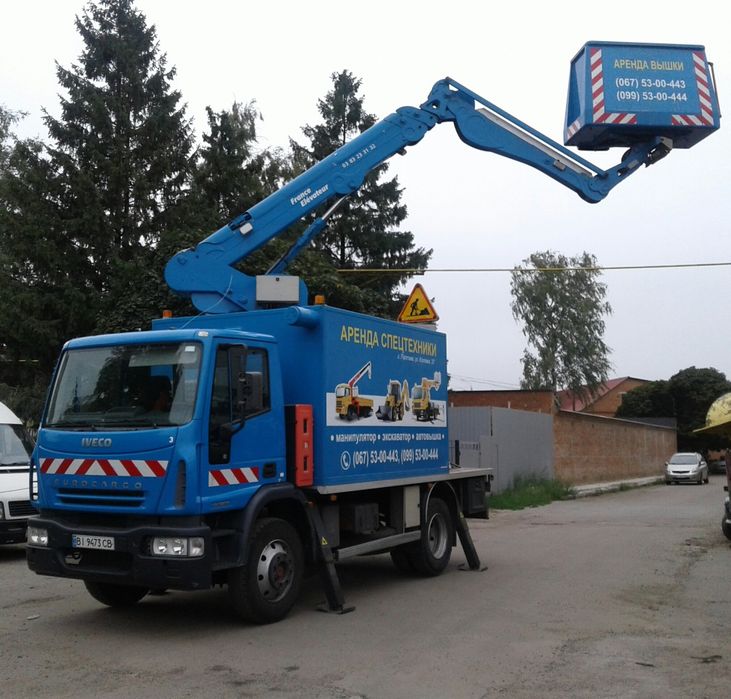 Аренда автовышки 17м.