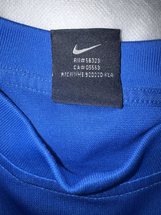 синій вінтажний лонг nike total 90