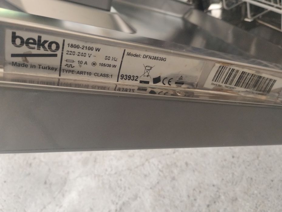 Zmywarka Beko Model DFN38530G