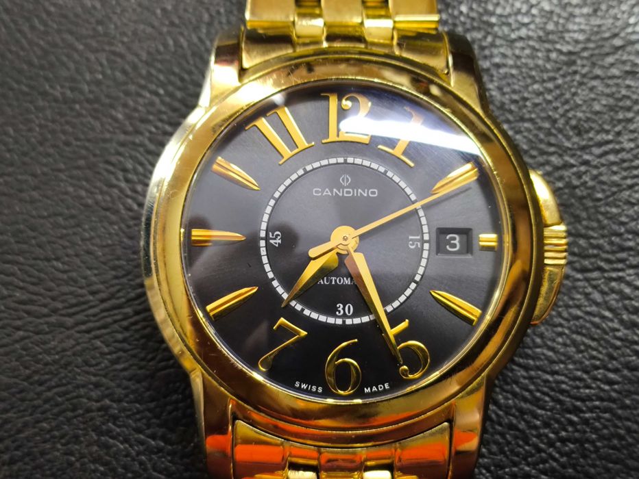 Швейцарские часы практически новые Candino Automatic C4320 25 Jewels