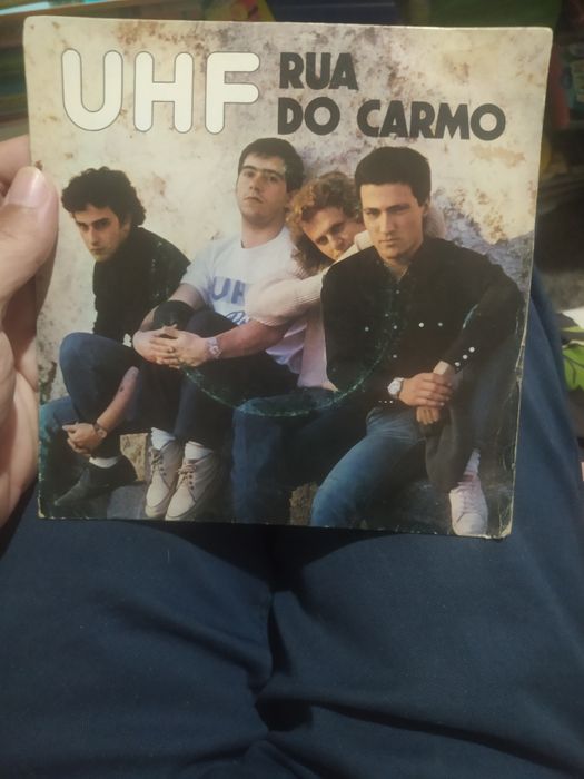 Banda UHF vinil música rua do Carmo - oferta dos portes de envio