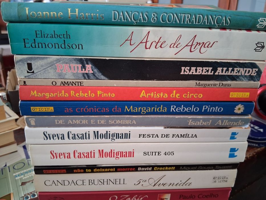 Livros diversos em português