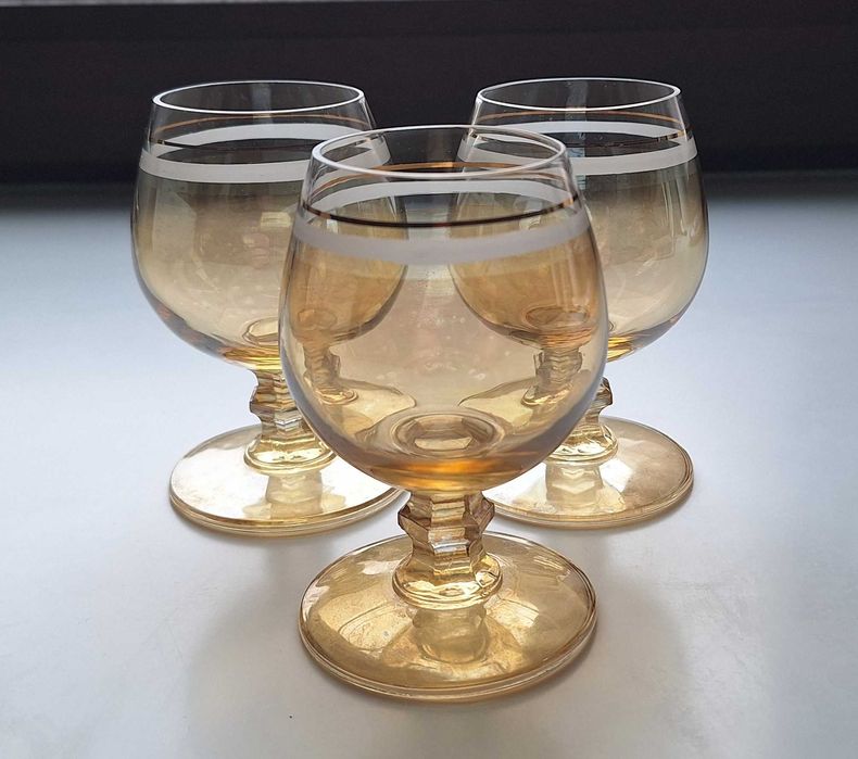 Kieliszki do koniaku wodki likieru 3 szt