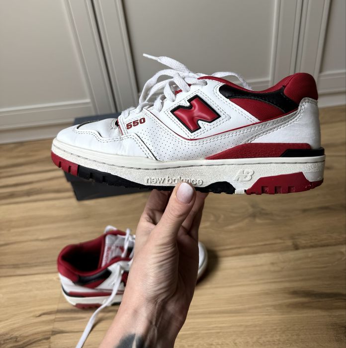 New balance 550 red