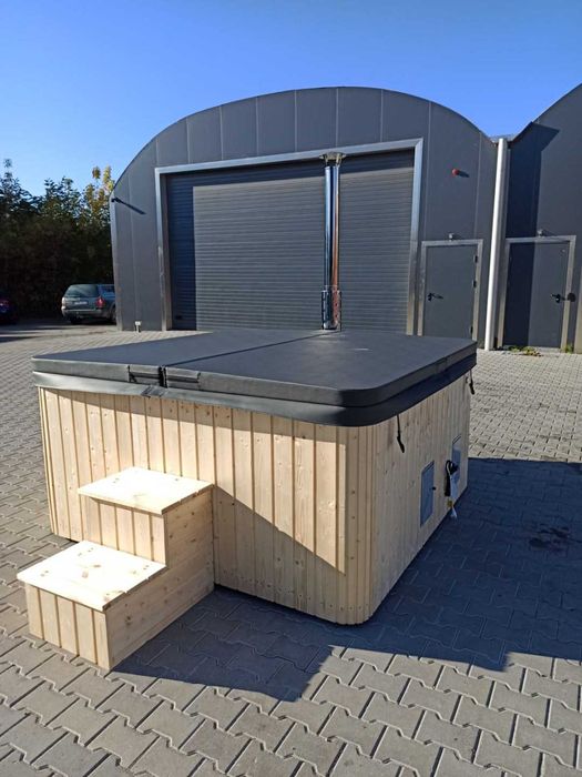 Balia Ogrodowa Jacuzzi Hot Tub Sauna SPA PERŁA Dostawa Cała Polska