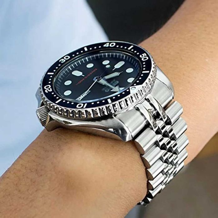 Bransoleta Jubilee Oyster 22mm do zegarka Seiko SKX009 Citizen Orient