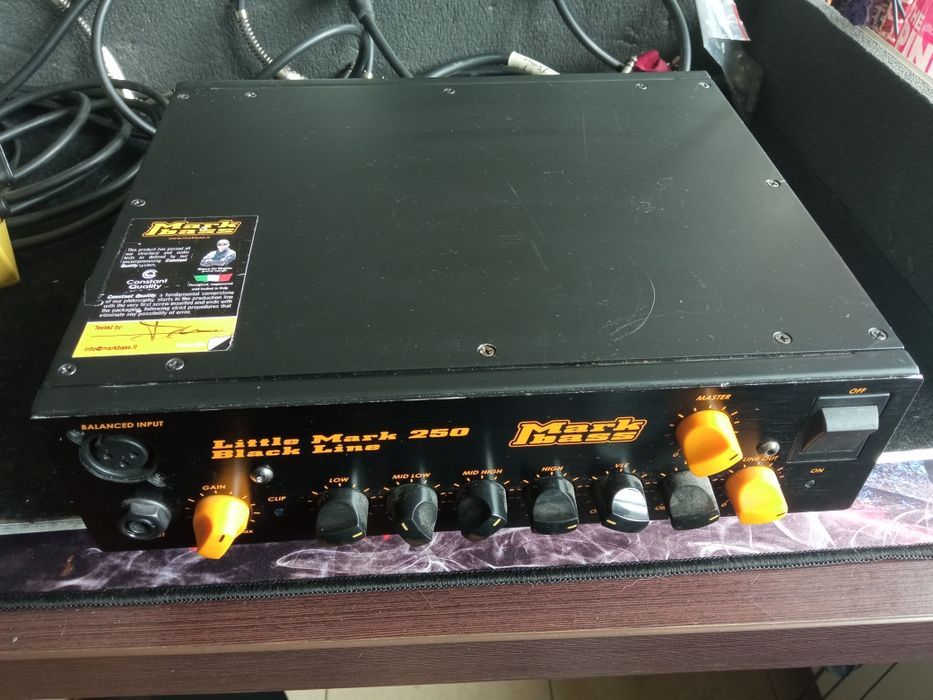 Head basowy MarkBass Little Mark 250 Blackline