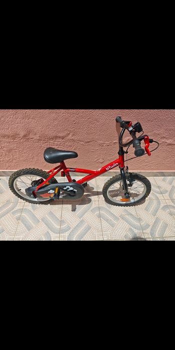 Bicicleta de roda 16 usada apenas uma vez
