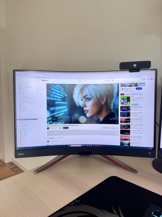 BenQ MOBIUZ EX2710R Curvo Gaming Monitor