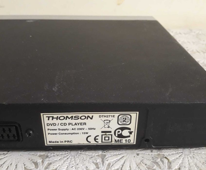 Odtwarzacz DVD Thomson DTH271E (brak pilota)