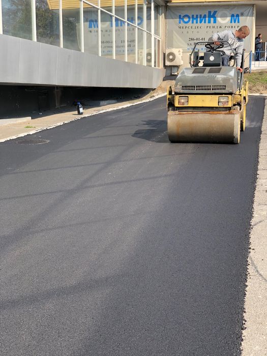 Асфальтная крошка от 115гр за кВ, асфальтирование,Укладка тротуарной п