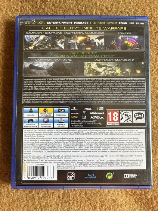 Call of Duty: Infinite Warfare Legacy Edition PS4