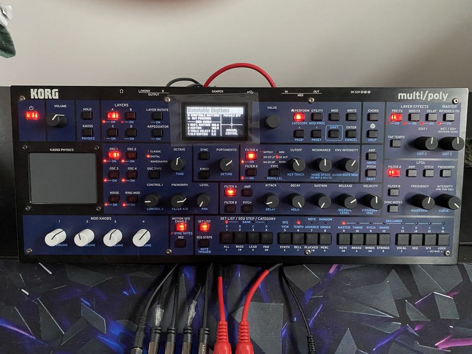 Korg multi/poly Module (Desktop) – Syntezator, Stan Idealny / Jak Nowy