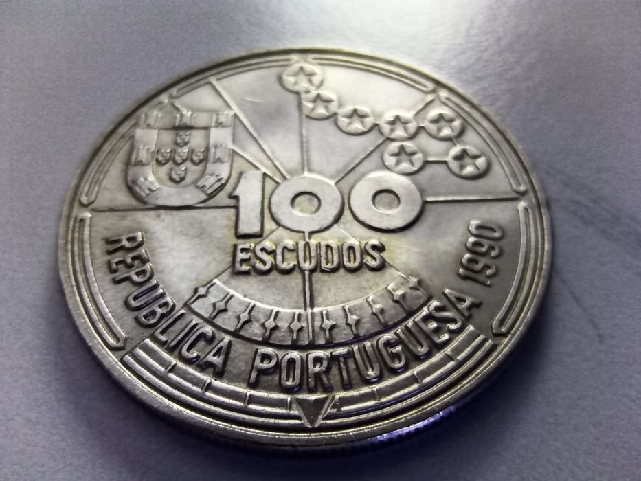 Moeda comemorativa da navegação astronomica e descobrimentos