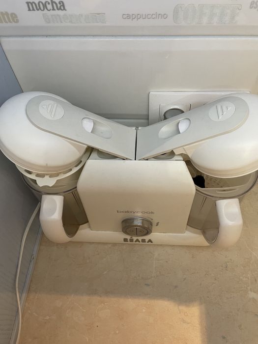 Пароварка- блендер Babycook Plus Beaba + чаша для варіння круп