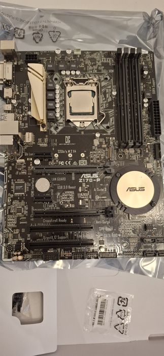 Motherboard Azus Z170-P e processador I7