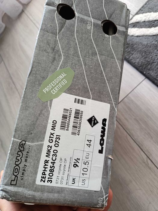 Buty LOWA zephyr taktyczne coyote