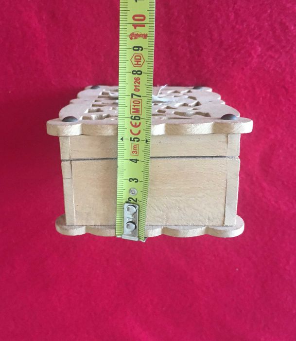 Caixa de costura em madeira de  1940