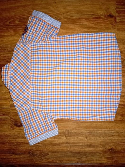 Koszula chłopięca w kratę roz.5-6 lat