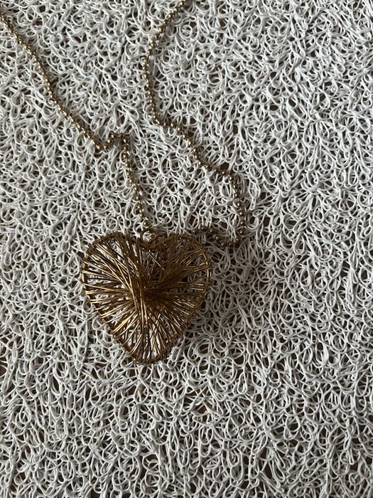 Naszyjnik złoty nowy serce